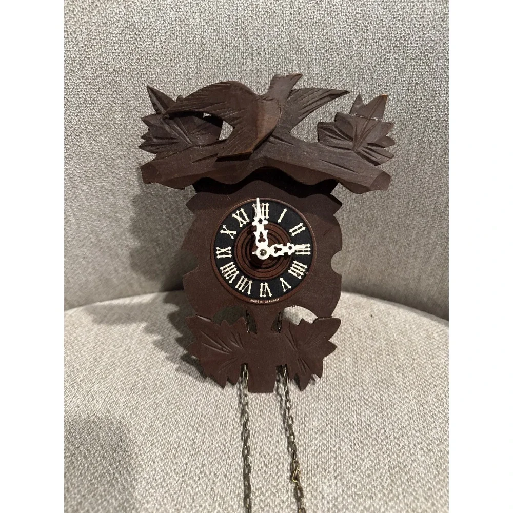Vintage 1950s Jockeluhr Mini Cuckoo Clock Around The World Shoppers Club Germany